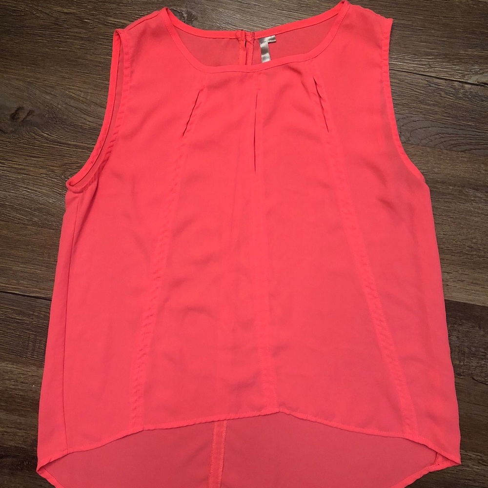 Neon Pink Blouse